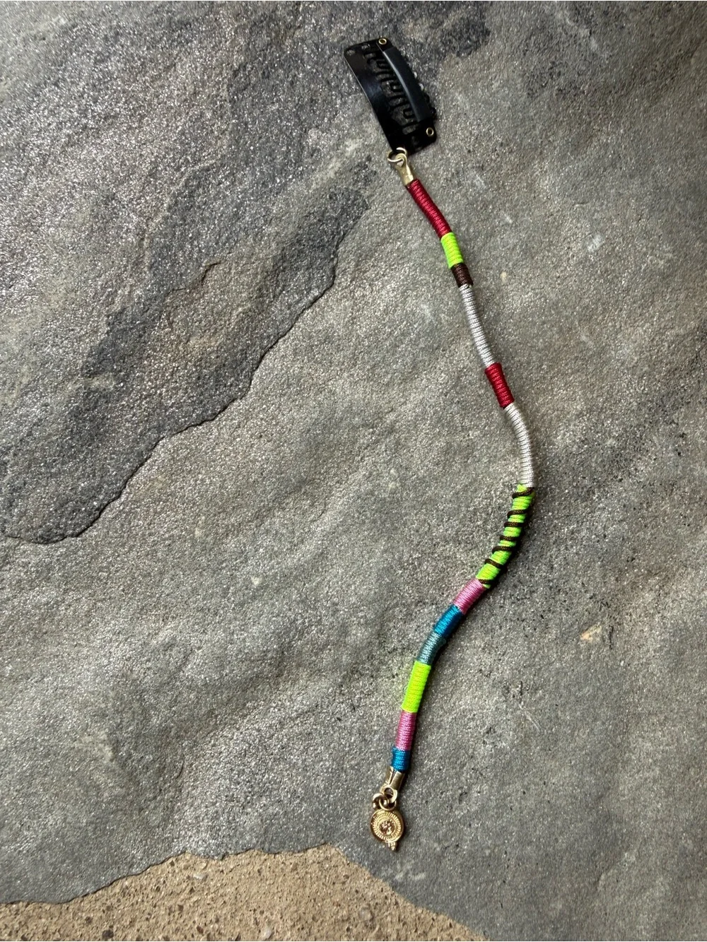 New🌟Free People-Colorful Thread-Wrap Hair Clip